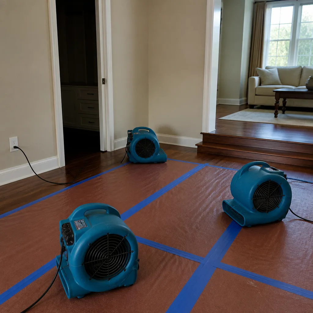 Water damage drying